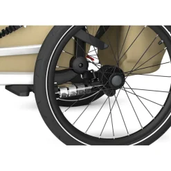 Thule Chariot Cross 2 Single - Fietskar voor Kinderen - faded khaki