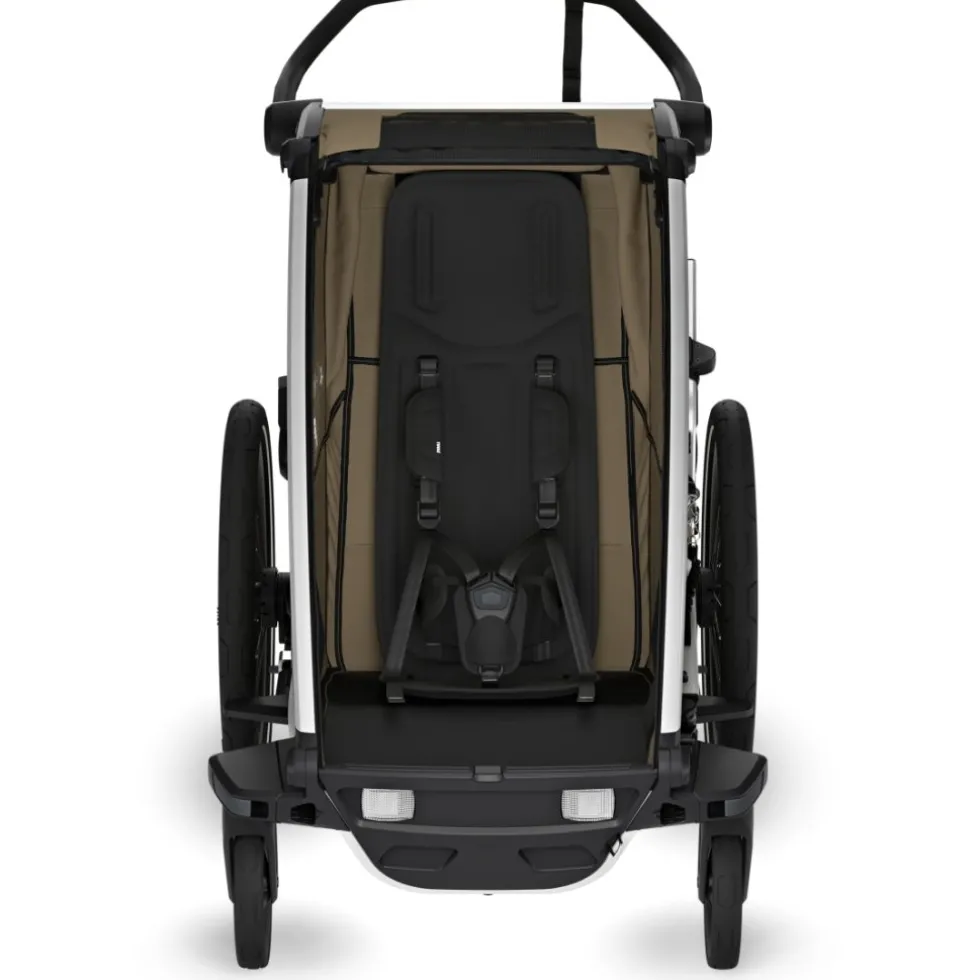 Thule Chariot Cross 2 Single - Fietskar voor Kinderen - faded khaki