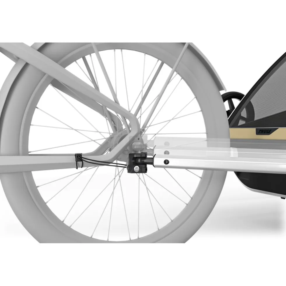 Thule Chariot Cross 2 Single - Fietskar voor Kinderen - faded khaki