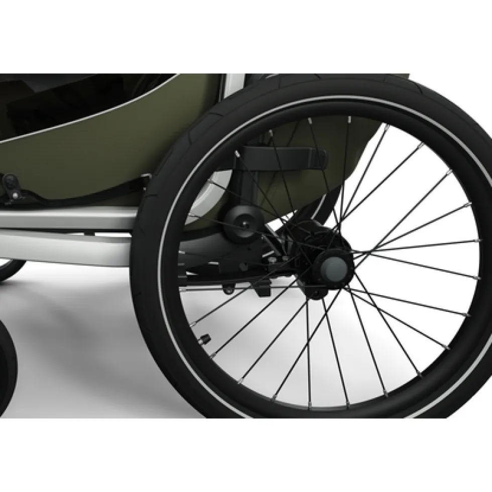Thule Chariot Lite Single - Fietskar voor 1 Kind - vintage green