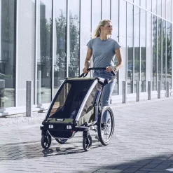 Thule Chariot Lite Single - Fietskar voor 1 Kind - vintage green