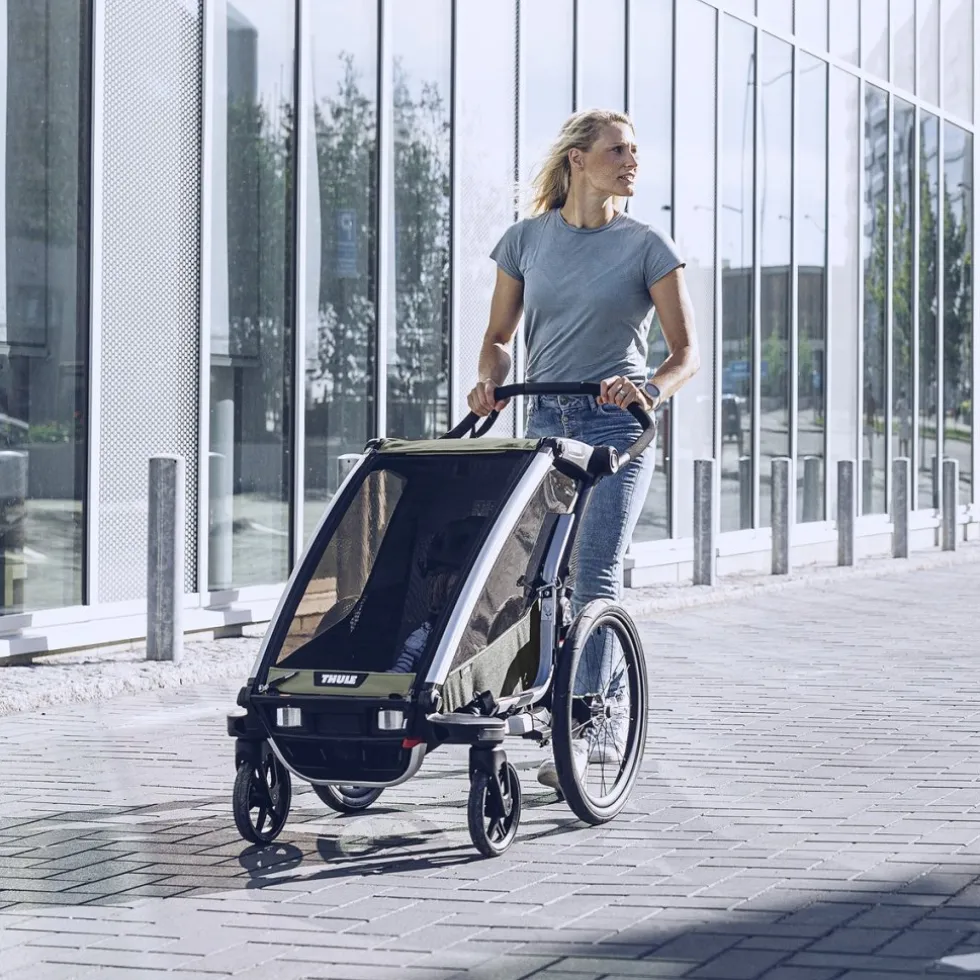 Thule Chariot Lite Single - Fietskar voor 1 Kind - vintage green