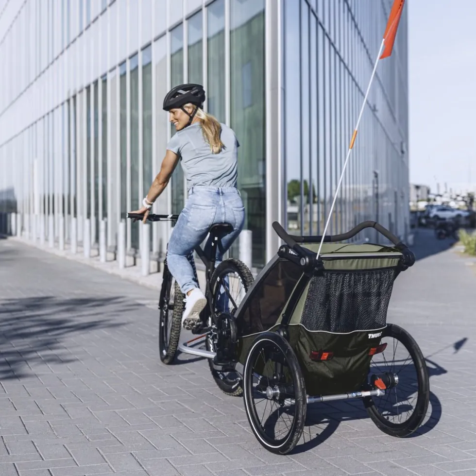 Thule Chariot Lite Single - Fietskar voor 1 Kind - vintage green