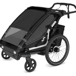 Thule Chariot Sport 2 Single - Fietskar voor Kinderen - zwart
