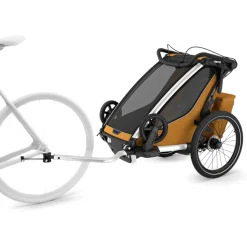 Thule Chariot Sport 2 Single - Fietskar voor Kinderen - natural gold
