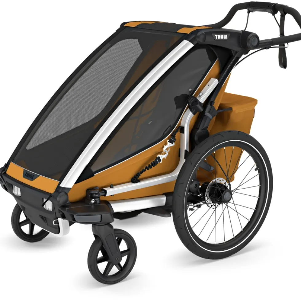 Thule Chariot Sport 2 Single - Fietskar voor Kinderen - natural gold
