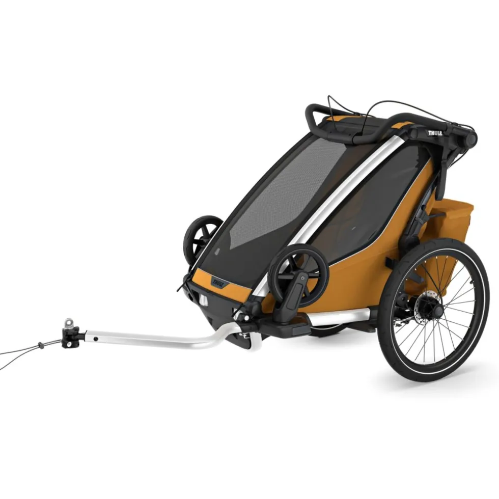 Thule Chariot Sport 2 Single - Fietskar voor Kinderen - natural gold