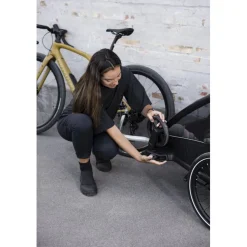 Thule Chariot Sport 2 Single - Fietskar voor Kinderen - natural gold