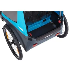 Thule Coaster XT Fietskar voor 1-2 Kinderen - Fiets + Buggy-Set - blauw