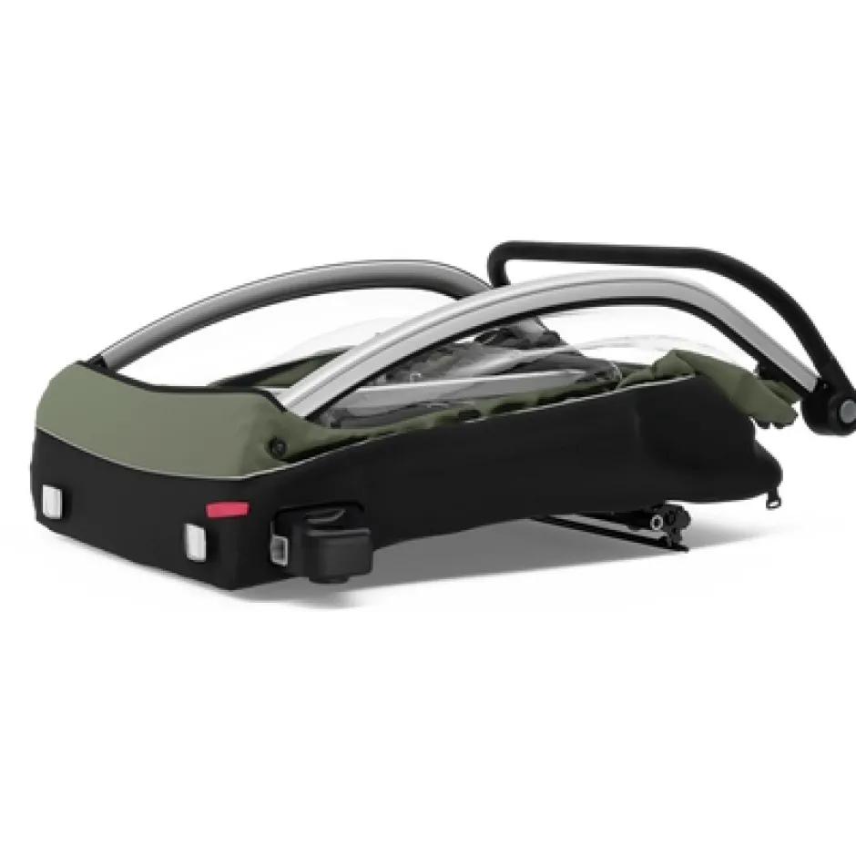 Kinderkarren < Thule Courier 3 in 1 - Fietskar voor Kinderen - Vintage Green