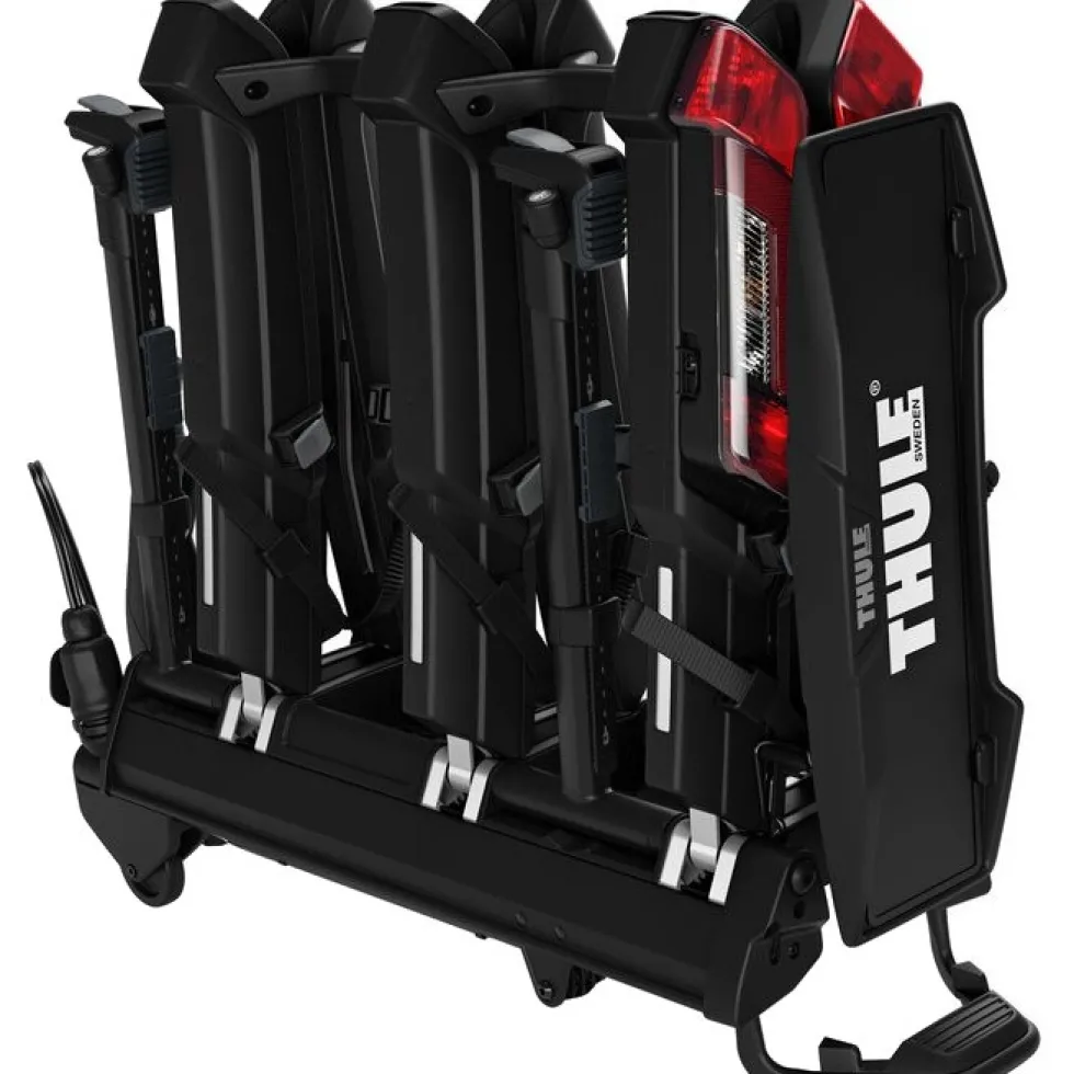 Thule Epos Fietsdrager achterkant - 3 Fietsen - Zwart