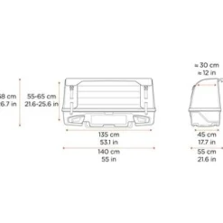 Fietsendragers < Thule Onto 2 Trekhaakkoffer - 907100