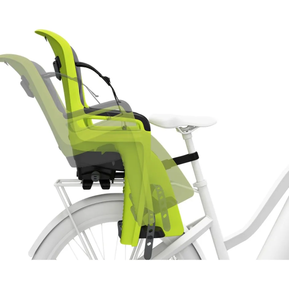 Kinderzitjes < Thule Ride Along 2 Fiets-Kinderzitje - Bagagedrager-Bevestiging - Zen Lime