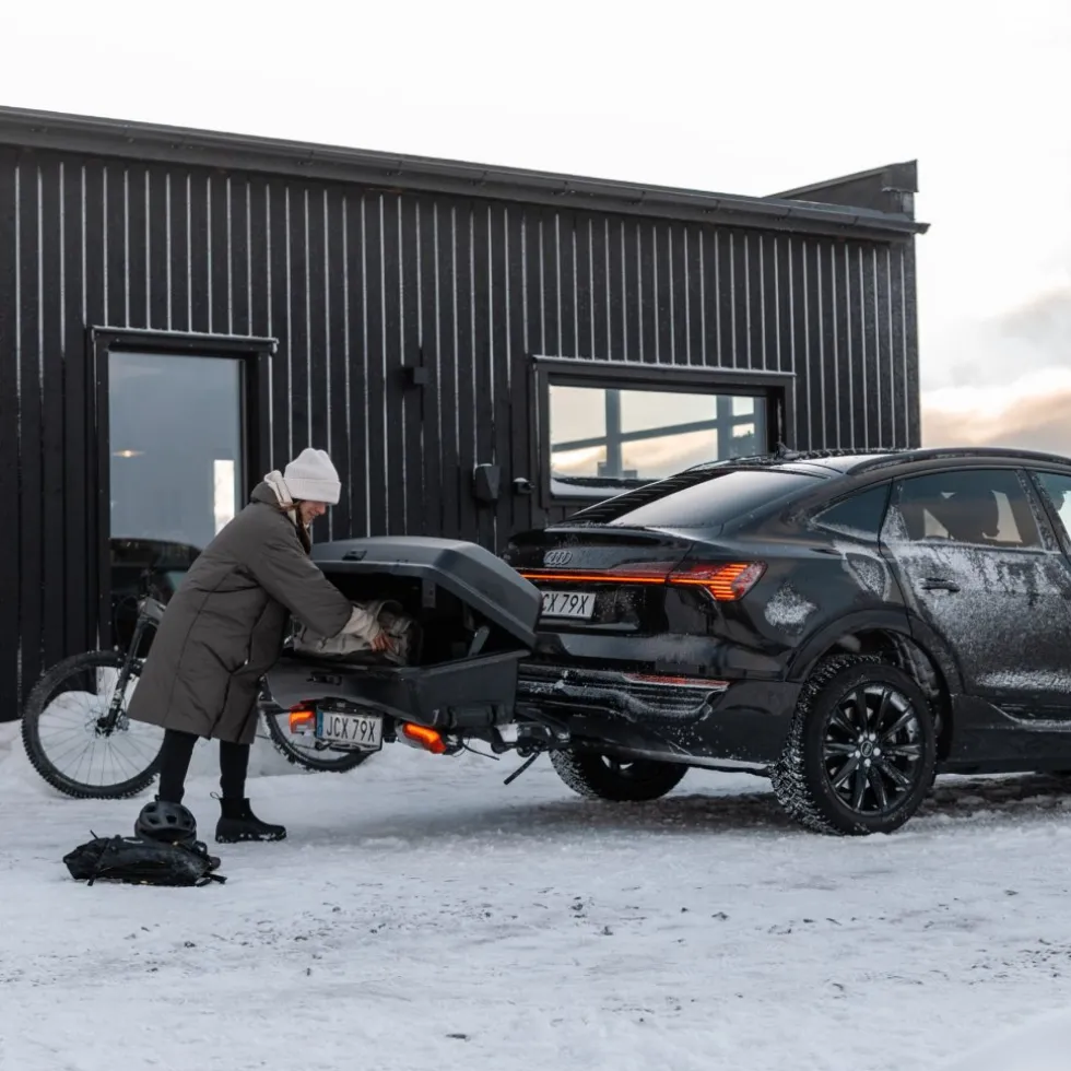 Thule Santu Bagagebox voor Fietsdrager Achterkant EasyFold 3, EasyFold XT en Epos