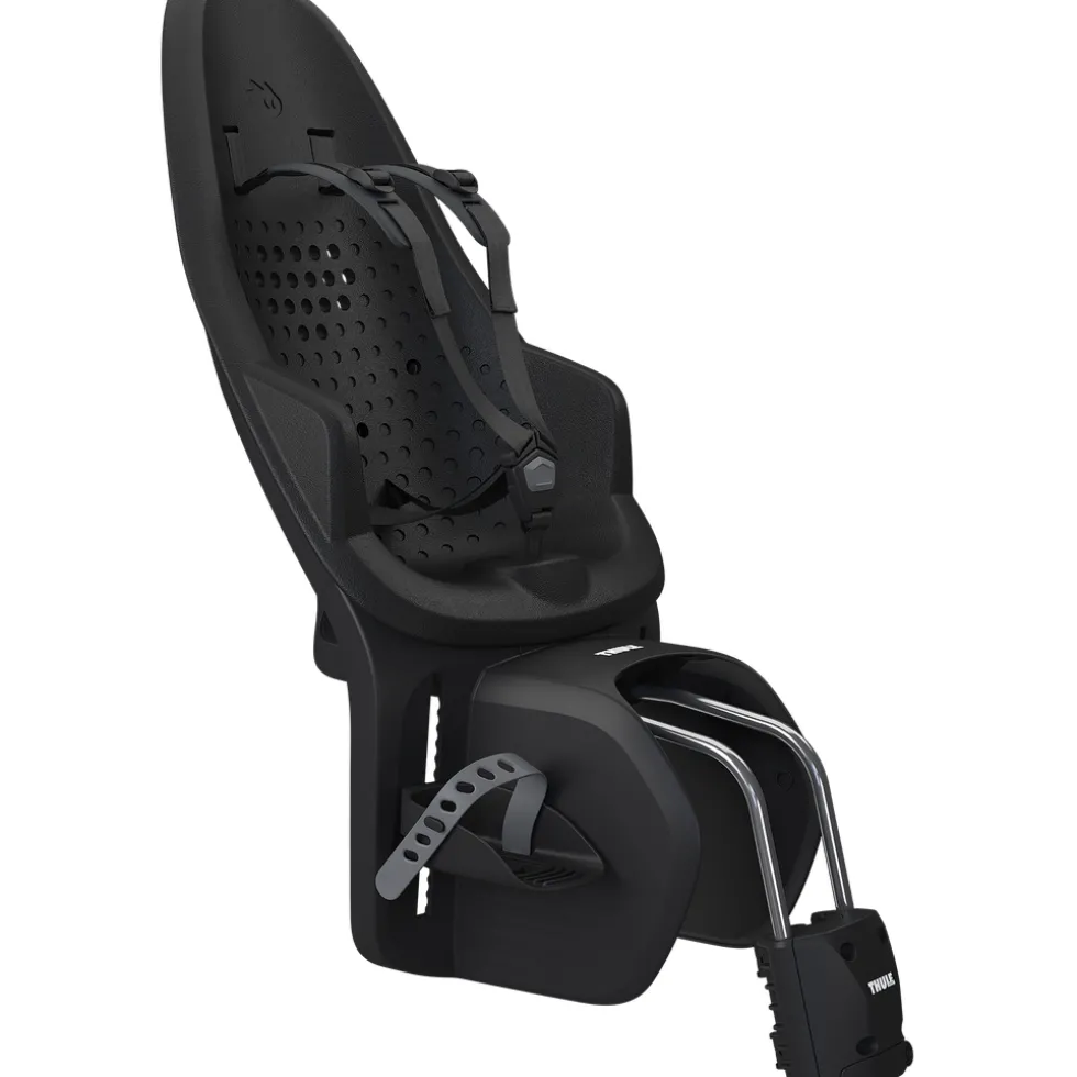 Thule Yepp 2 Maxi Fiets-Kinderzitje - Bagagerekbevestiging - Zwart