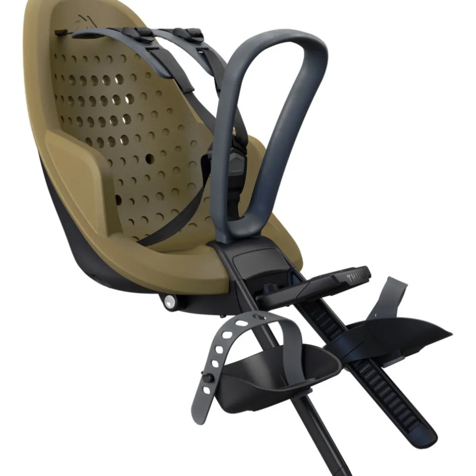 Thule Yepp 2 Mini Fiets-Kinderzitje - Voormontage - Nutria Green