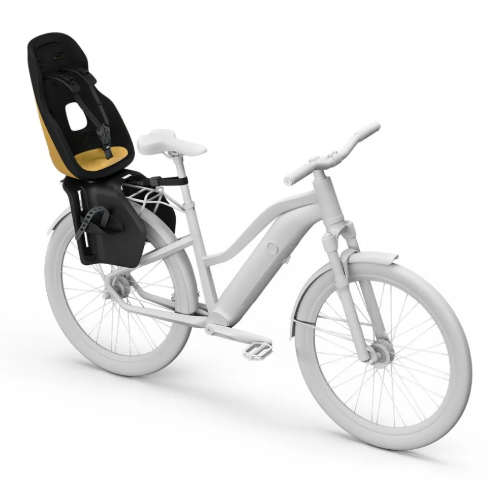 Thule Yepp Nexxt 2 Maxi Fiets-Kinderzitje - Bagagedrager-Bevestiging - Burnished Yellow