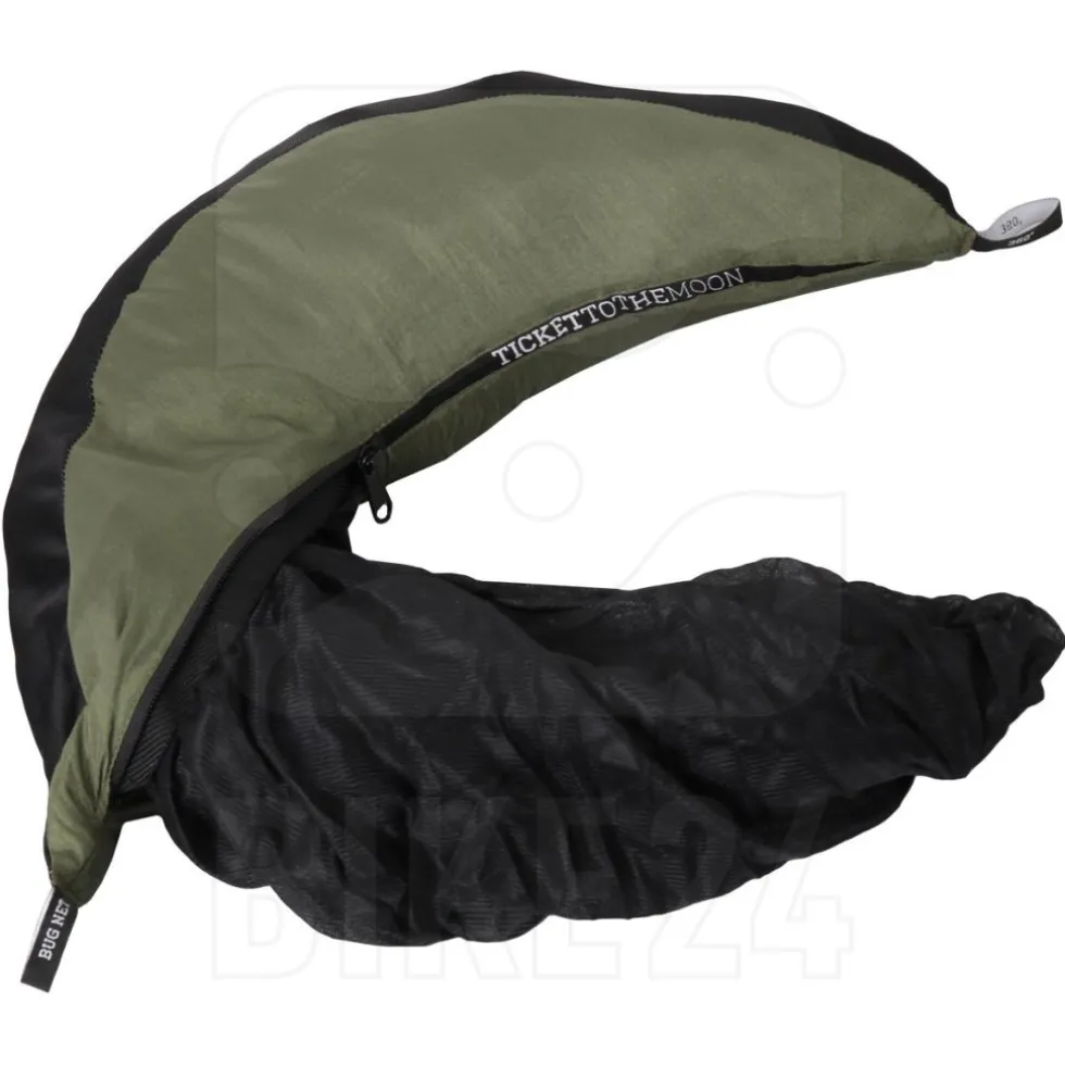 Ticket To The Moon Convertible Bug Net 360° - Muskietennet - zwart