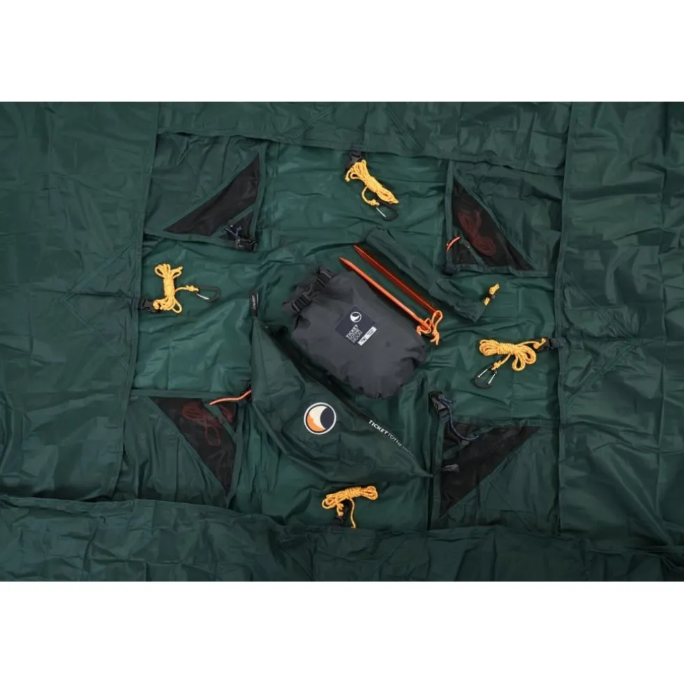 Ticket To The Moon Lightest Tarp - Ultralicht Dekzeil