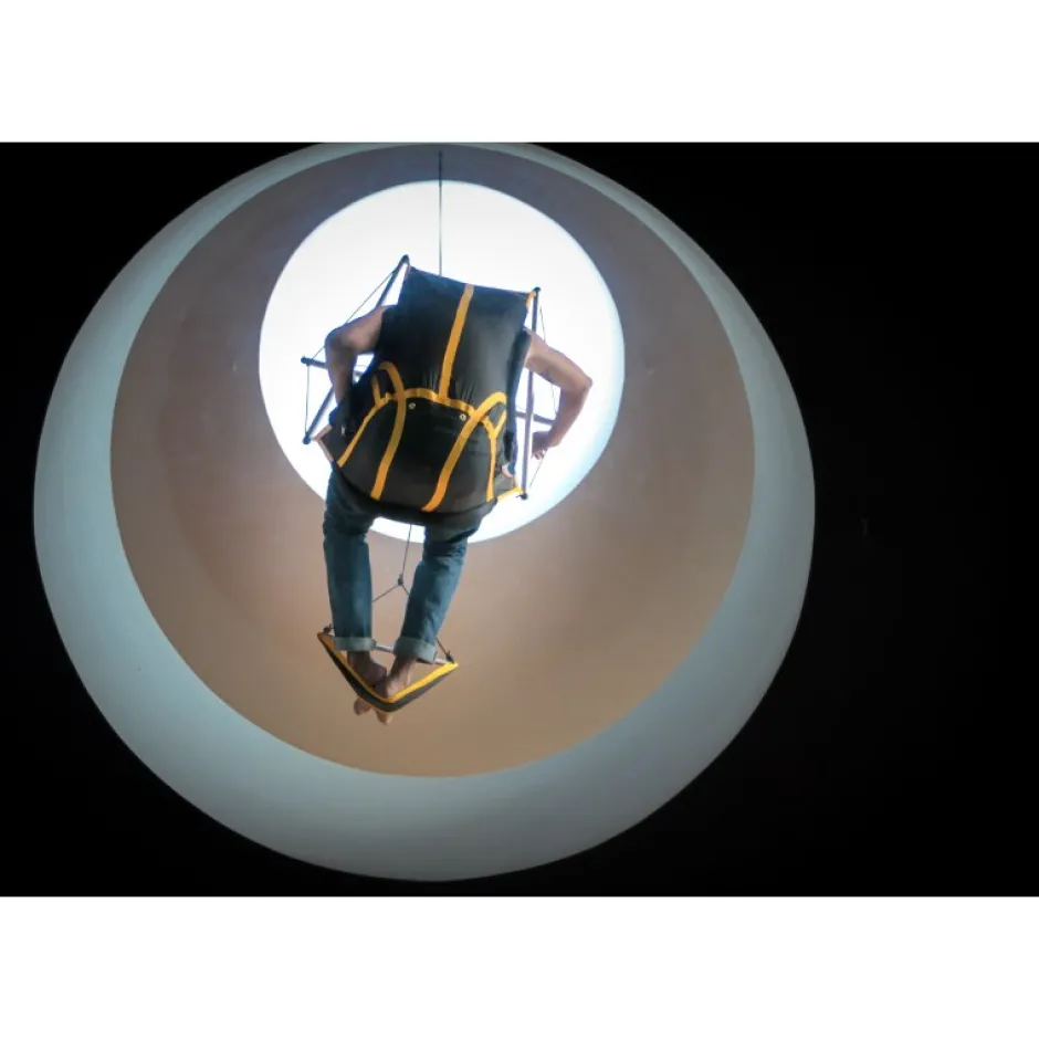Tenten, Tarps & Hangmatten < Ticket To The Moon Moon Chair Hangstoel - Black
