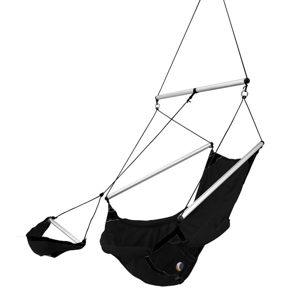 Tenten, Tarps & Hangmatten < Ticket To The Moon Moon Chair Hangstoel - Black