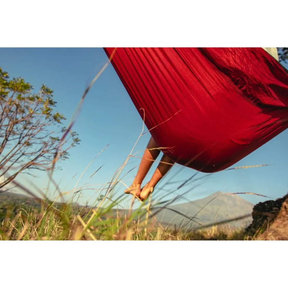 Ticket To The Moon Pro Hangmat - Burgundy / Black