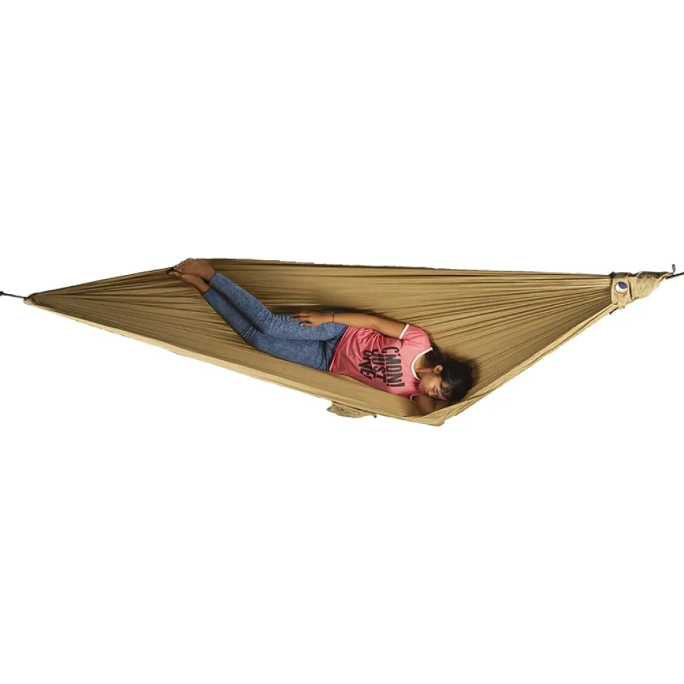 Ticket To The Moon Travel Compact Hangmat - bruin