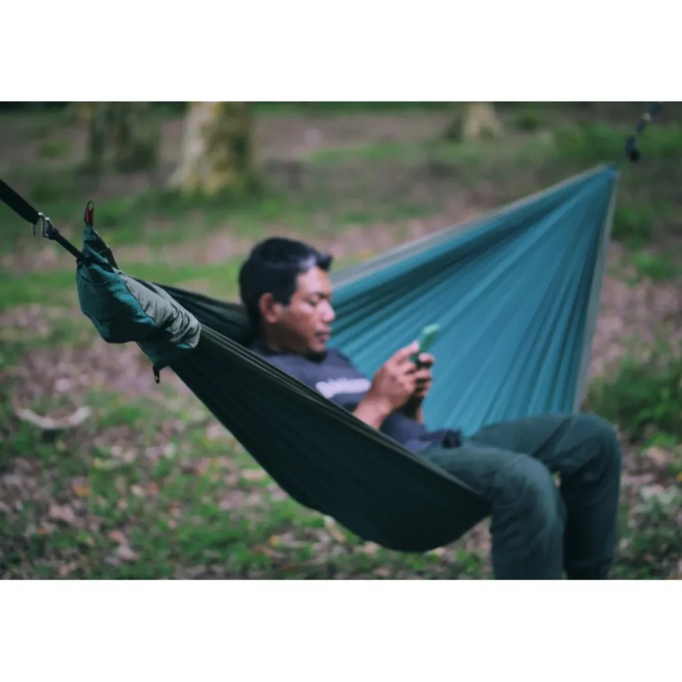 Ticket To The Moon Travel Hangmat - Original - Dark Green / Army Green