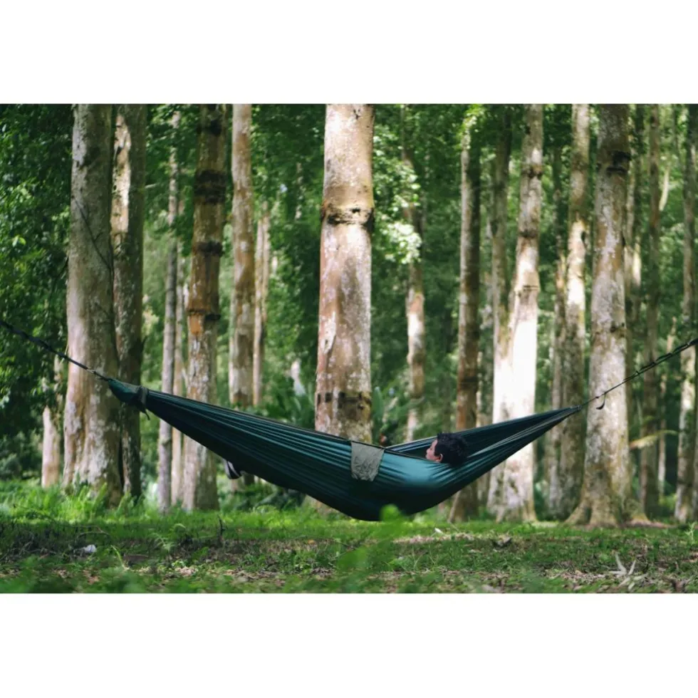 Ticket To The Moon Travel Hangmat - Original - Dark Green / Army Green