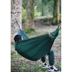 Ticket To The Moon Travel Hangmat - Original - Dark Green / Army Green