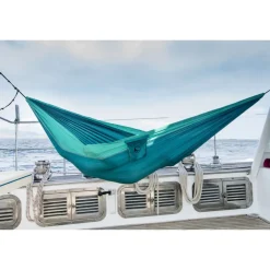 Ticket To The Moon Travel King Size Hangmat - Emerald Green / Green