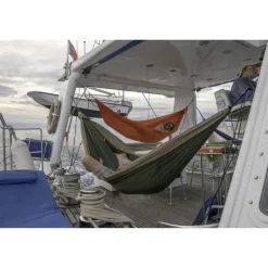 Tenten, Tarps & Hangmatten < Ticket To The Moon Travel King Size Hangmat - Army Green / Brown