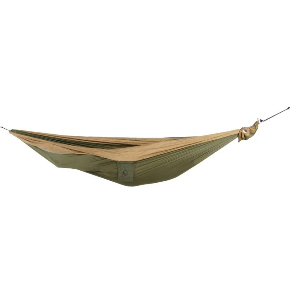 Tenten, Tarps & Hangmatten < Ticket To The Moon Travel King Size Hangmat - Army Green / Brown