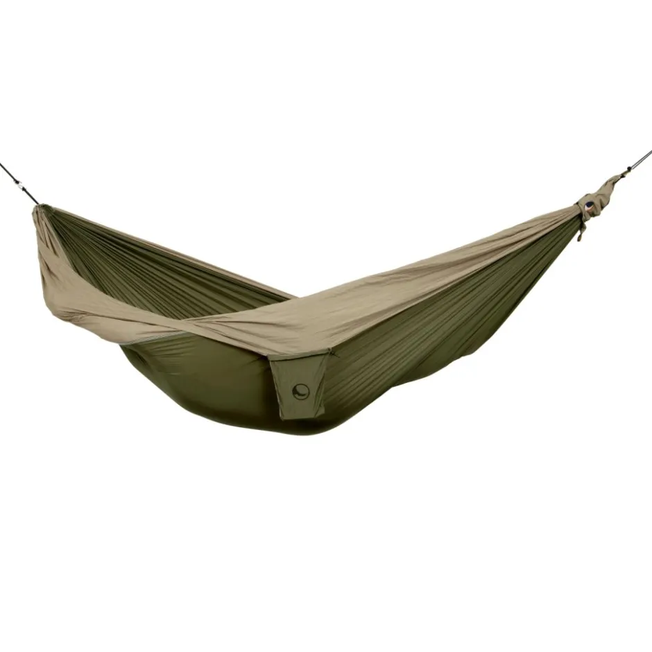 Tenten, Tarps & Hangmatten < Ticket To The Moon Travel King Size Hangmat - Army Green / Brown