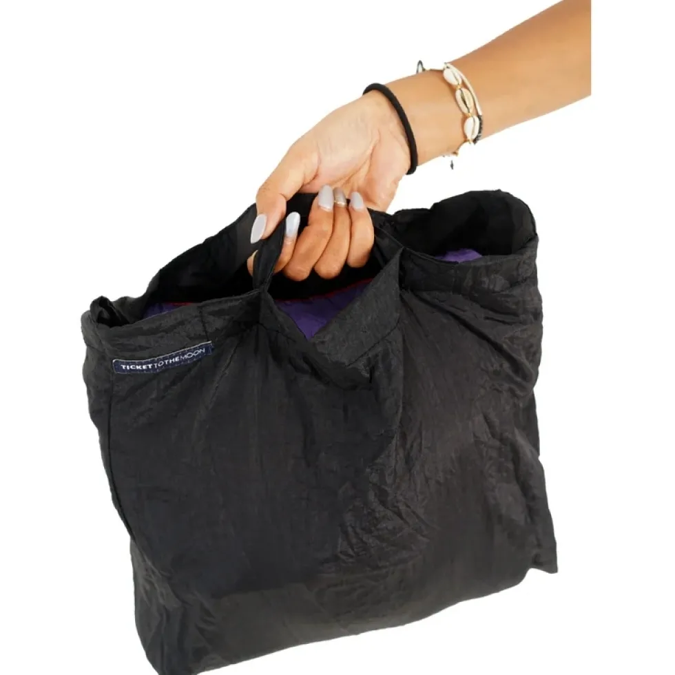 Ticket To The Moon Eco Bag - Tas - Small 10L - Petrol Green/ Exotic Ocean