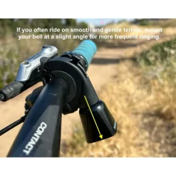 timber! Quick Release MTB Fietsbel - Model Yew - Zwart