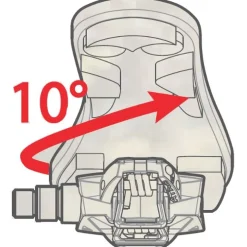 Time ATAC Easy 10° MTB Pedal Cleats