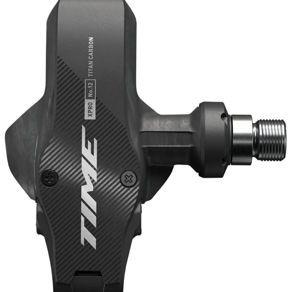 Klikpedalen < Time XPRO 12 Pedaal - ICLIC - Q-Factor 57mm - carbon/silver - PD-XPRO-12-C1