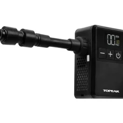 Topeak E-Booster Digital Mini Batterij-Luchtpomp - zwart