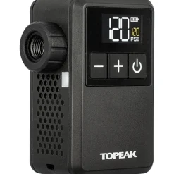 Topeak E-Booster Digital Mini Batterij-Luchtpomp - zwart