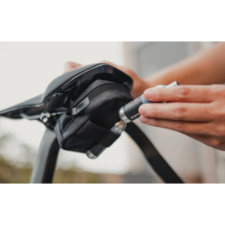 Zadeltassen < Topeak Elementa SeatBag Slim Zadeltas - 0.3L - zwart