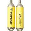Topeak 25g Threaded CO2 Cartridge (2 pieces)