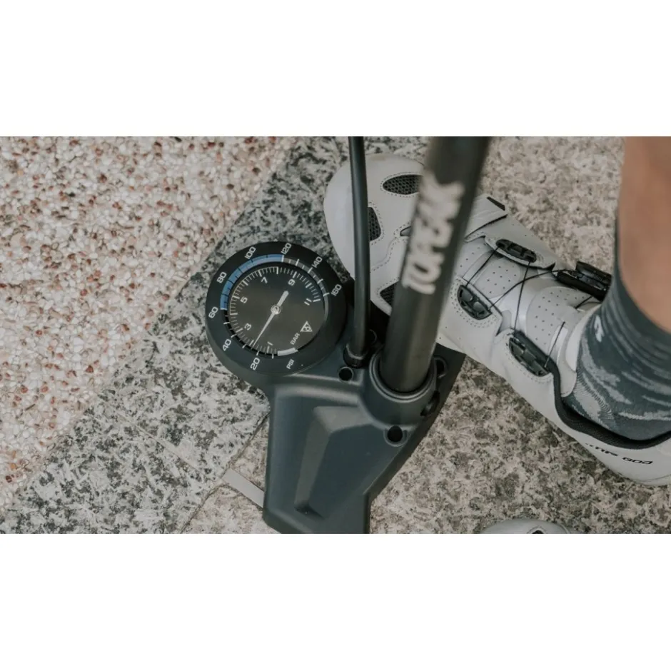 Vloerpompen < Topeak JoeBlow Roadie EX Vloerpomp