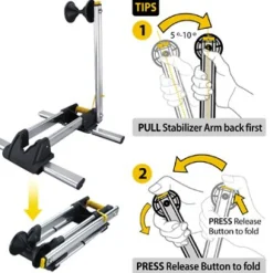 Topeak LineUp Stand Fietshouder - silver - 2023