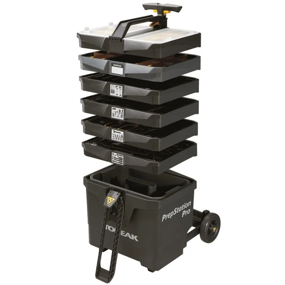 Topeak PrepStation Pro - Mobile Workshop + Professional Tool Set 55 pieces