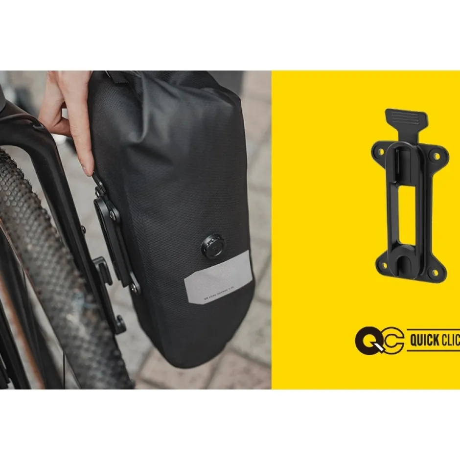 Bagagedragertassen < Topeak QR Fork DryBag Bolt-on Vorktas - 5.8L