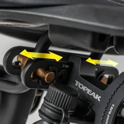 Topeak Tri-BackUp Elite 2 voor 90° Zadelrail Bevestiging van de Fleshouder