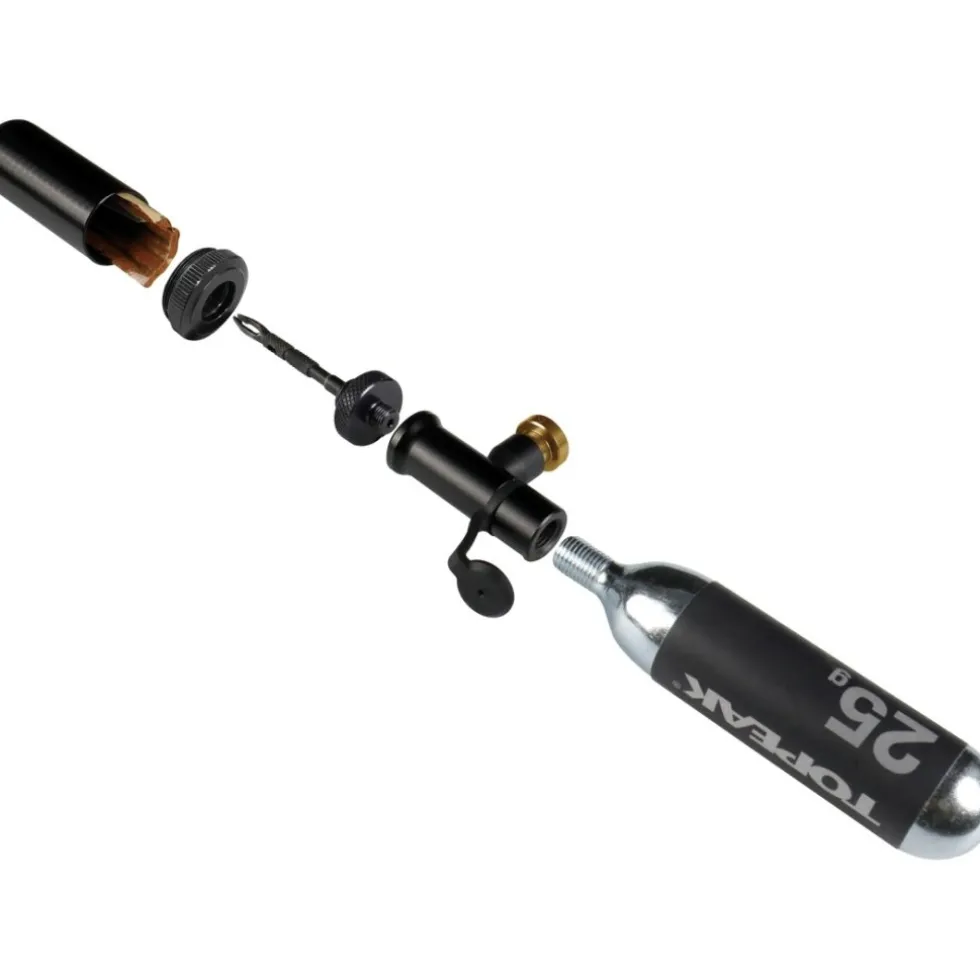 Topeak Tubi Master X with 25g CO₂ Cartridge Tubeless Tire Repair Set