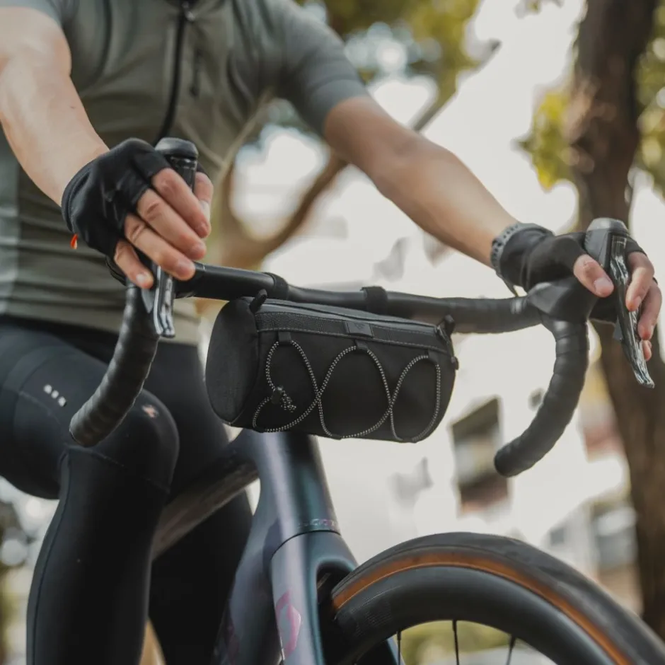 Stuurtassen < Topeak Tubular BarBag Slim Stuurtas 1.5 L - zwart
