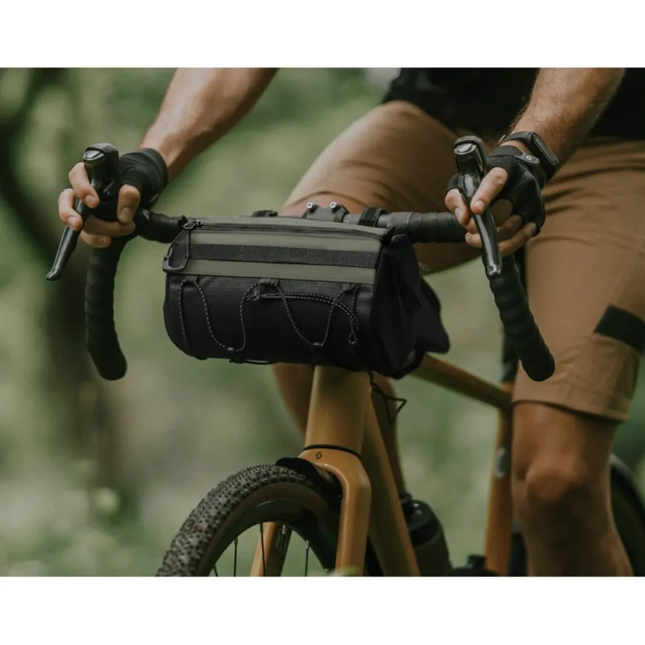 Stuurtassen < Topeak Tubular BarBag Stuurtas - 3.8L - groen
